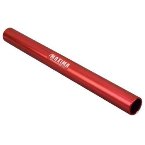 Щафетна палка Maxima, 30хФ2.8 см, Алуминиева, Червена