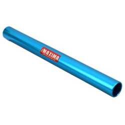 Щафетна палка Maxima, 30хФ2.8 см, Алуминиева, Светлосиня