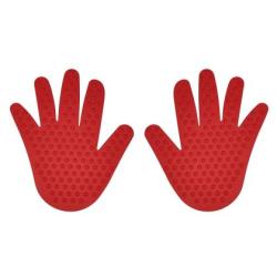 Маркировъчни ръце/длани за игри MAXIMA (Чифт) - Жълти