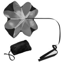 Тренировъчен парашут MAXIMA 100х100 см Черен