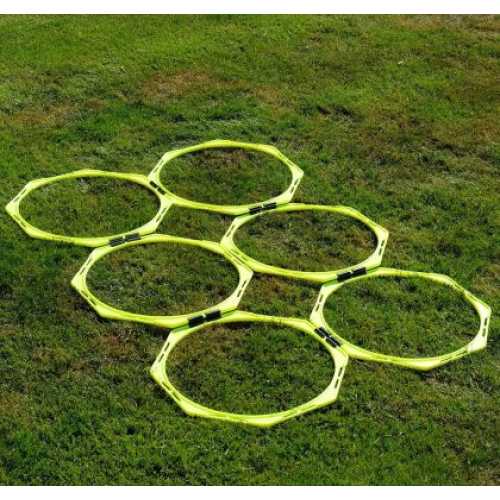 Осмоъгълен ринг за маркиране MAXIMA 54 см Електриково жълт PVC