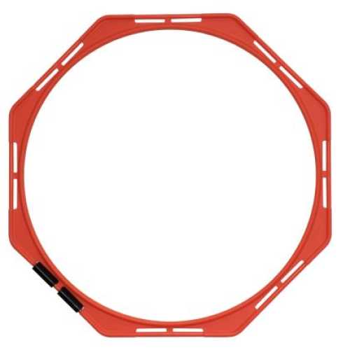 Осмоъгълен ринг за маркиране MAXIMA 54 см PVC Оранжев