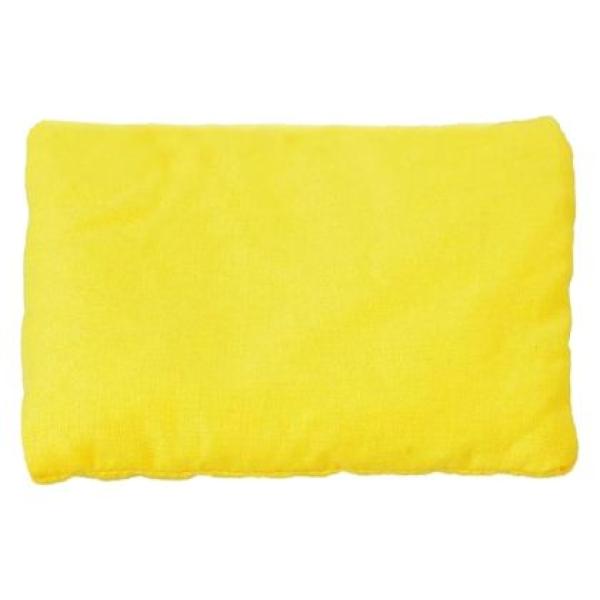 Торбичка за хвърляне в цел Жълта 40 г текстил