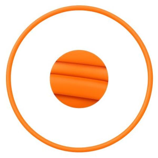 Гимнастически обръч за деца MAXIMA 50 см - Оранжев