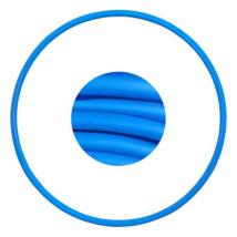 Детски гимнастически обръч MAXIMA 50 см - Син