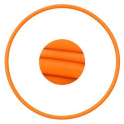 Детски гимнастически обръч MAXIMA 45 см - Оранжев