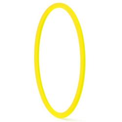 Гимнастически обръч MAXIMA 55 см - Жълт (Нечуплив)