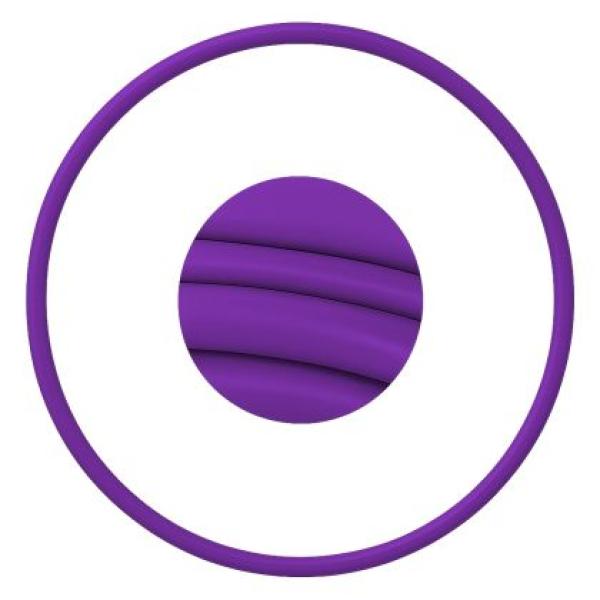 Гимнастически обръч MAXIMA 55 см - Лилав (Нечуплив)