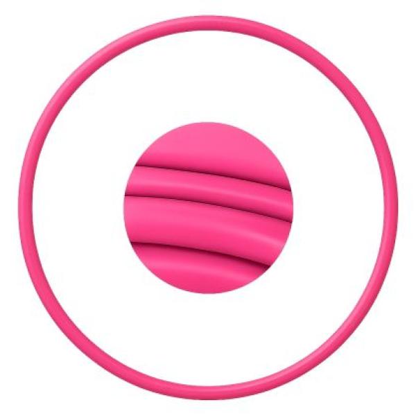 Гимнастически обръч MAXIMA 60 см - Розов (Нечуплив)