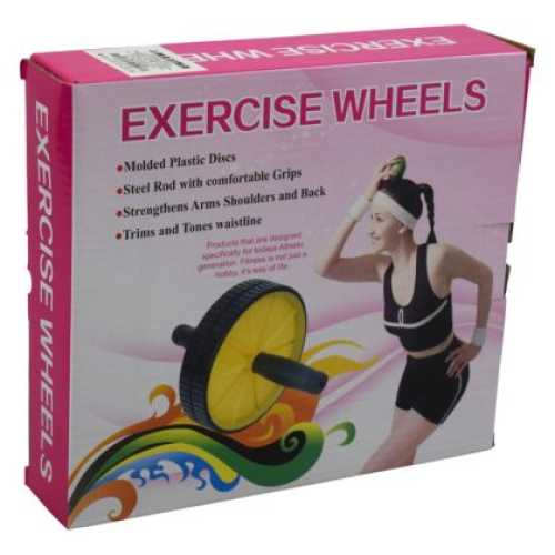 Уред за коремни преси MAXIMA Колело 28 см Синьо