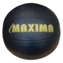 Медицинска топка MAXIMA, Made by Petra, Естествена кожа, Ръчно шита, 3 кг