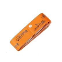 Ластик за пилатес Maxima, Оранжев, Осем степенен, Текстилен