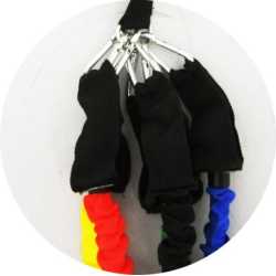 Ластици за упражнения MAXIMA комплект 5 броя латекс 136 см