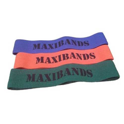 Ластични ленти от плат Maxima Maxibands, Кръгли, Комплект 3 броя