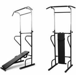 Многофункционален уред - комбинирана лежанка и стойка с лост