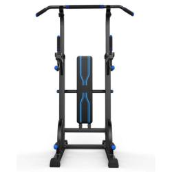 Комбинирана лежанка и стойка с лост 111 см регулируема височина 160-225 см