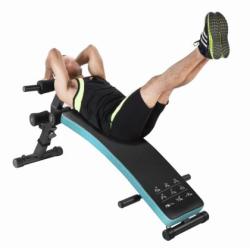 Класическа лежанка за коремни преси Maxima, С ластици