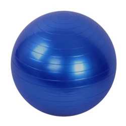 Топка за гимнастика Maxima, 80 см, Гладка, Синя