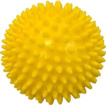 Топка масажна Maxima, Плътна, 85 мм, Жълта