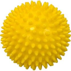 Топка масажна Maxima, Плътна, 85 мм, Жълта
