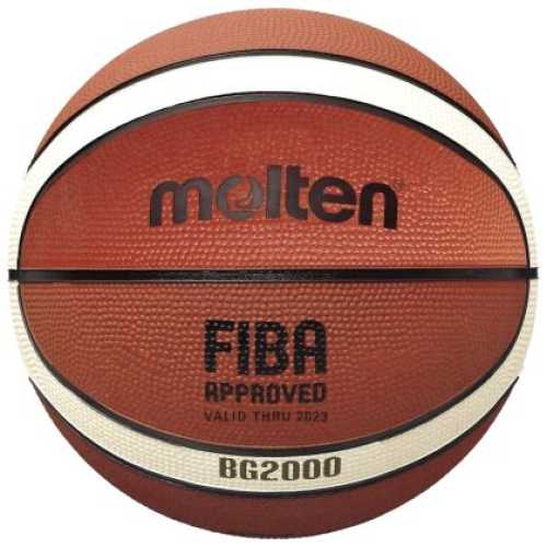 Баскетболна топка Molten B5G2000 FIBA Approved, Гумена, размер 5