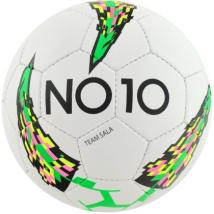 Топка за футзал NO10 TEAM SALA Размер 4 Бяла PVC