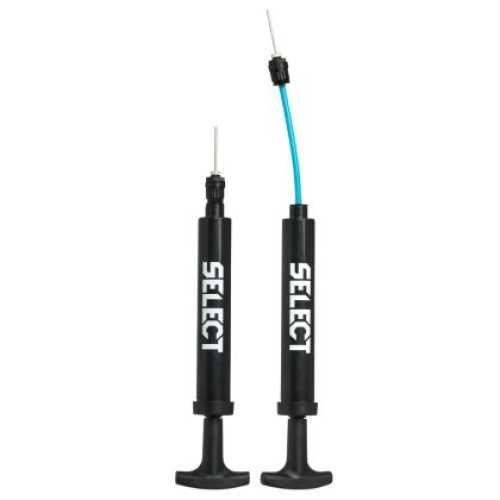 Помпа за топки SELECT с маркуч и игла Черен