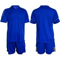 Екип за футбол, волейбол, хандбал, тениска с шорти, син Maxima