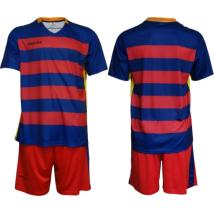 Екип за футбол, волейбол, хандбал, тениска с шорти, червен със синьо рае Maxima