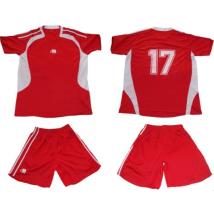 Екип футболен комплект червено и бяло Maxima