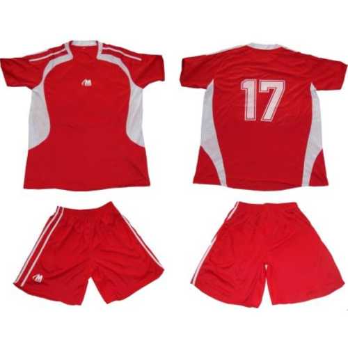 Екип футболен комплект червено и бяло Maxima