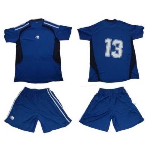 Екип футболен комплект син цвят Maxima