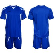 Екип за футбол, волейбол, хандбал тениска с шорти,син с бяло Maxima