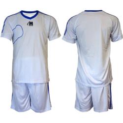 Екип за футбол, волейбол, хандбал тениска с шорти,бял