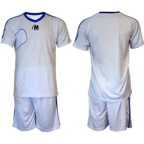 Екип за футбол, волейбол, хандбал тениска с шорти,бял