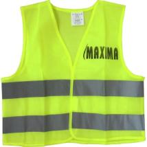 Светлоотразителна жилетка MAXIMA Сигнална - Жълта
