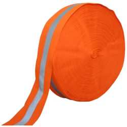 Светлоотразителна текстилна лента с , размери 5см*100 м