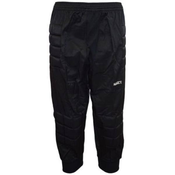 Вратарско долнище Select 7/8 с подплънки - Черно