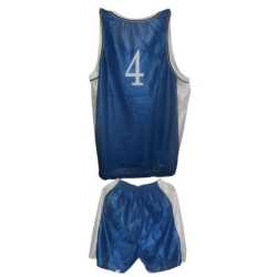 Баскетболен комплект Maxima 10 бр Синьо-Бял XXL-XXXXL