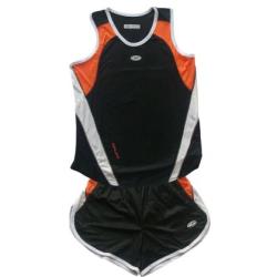 Детски баскетболен екип Черно/Оранжево/Бяло