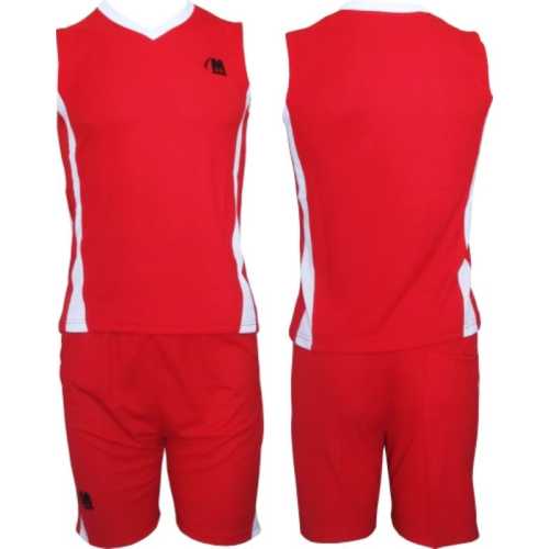 Баскетболен екип червено и бяло