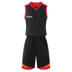 Баскетболен екип MAXIMA - Черен/Червен/Жълт