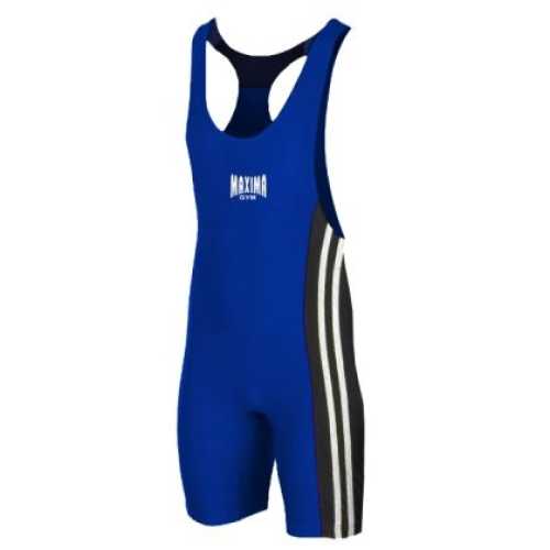 Детскo трико за борба и вдигане на тежести. синьо