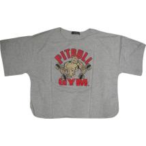 Мъжка тениска за фитнес с щампа / гръдната обиколка 116 см/