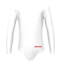 Детско трико с дълъг ръкав MAXIMA – Бяло