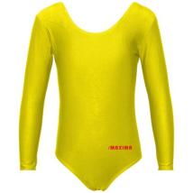 Детско трико с дълъг ръкав MAXIMA – Жълто
