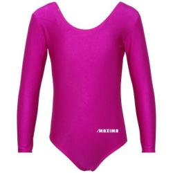 Детско трико с дълъг ръкав MAXIMA – Цикламено