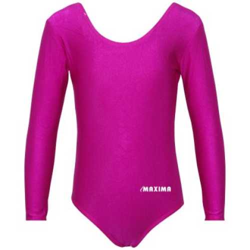 Детско трико с дълъг ръкав MAXIMA – Цикламено