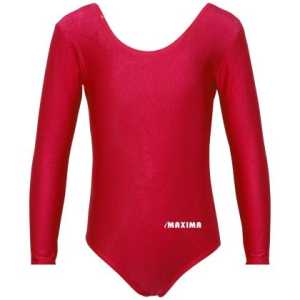 Детско трико с дълъг ръкав MAXIMA – Червено