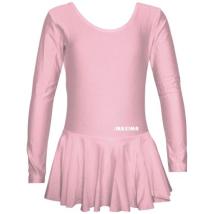 Детско трико с дълъг ръкав и поличка MAXIMA – Розово